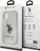 Mbrojtëse silikoni U.S. Polo ASSN për iPhone 12/12 Pro, e bardhë