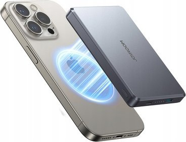 Надворешна батерија Џојрум JR-PBM08 Pro, 10000mAh, безжична 20W PD, сива