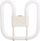 Llambë fluoreshente kompakte Philips PL-Q GR8(8711500269669), 16W, e bardhë