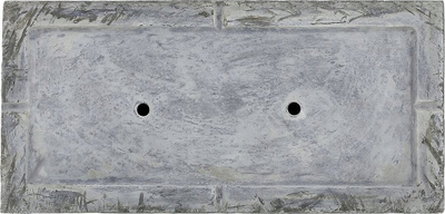 Vazo dekorative Beliani Myra, 80 x 37 x 38cm, gri