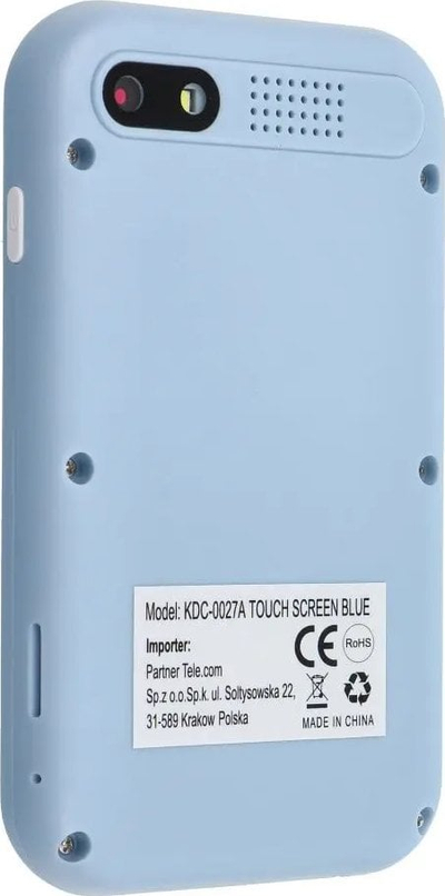 Telefon për kalamaj Alogy KDC-0027A, ekran 2.8", memorie që zmadhohet, blu