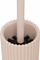 Furçë tualeti 5five Simply Smart Bonbon 206913A, polyresin, rozë