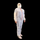 Kostum mbrojtës Omega Omega Virus Coverall 30, polipropilen, madhësia L XL, i bardhë