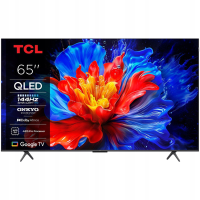 TV TCL 65P81KX1, 65", QLED 4K Ultra HD, Smart Google TV