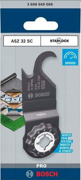 Thikë shumëpunçme Bosch Professional 2608669088, për vegla shumëfunçme