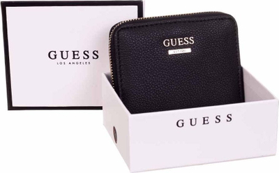 Portofol Guess Naya SWVG78 81370, material tekstili, për femra, i zi