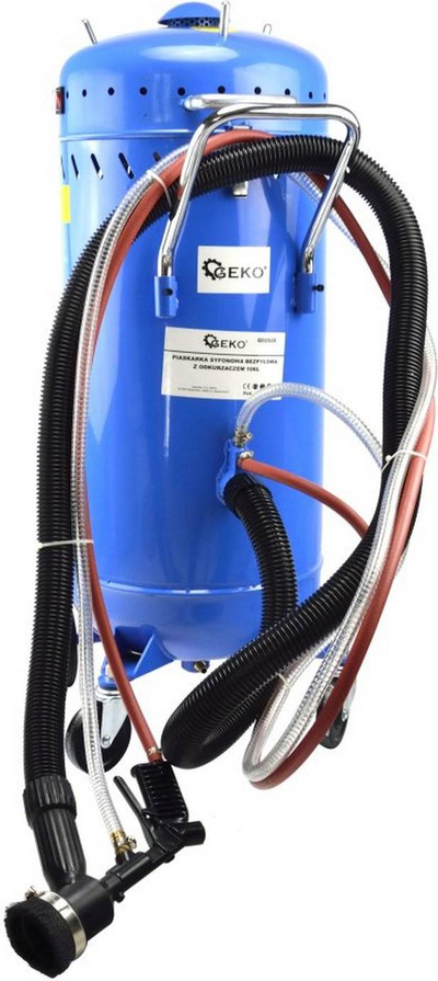 Рерзувач со вакуум Геко, 106L, 1200W, син