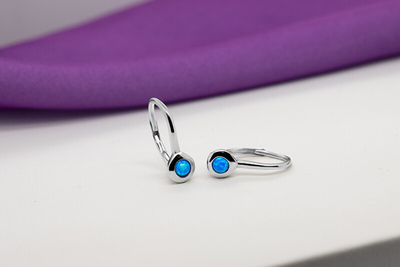 Vathё Brilio Silver Opals EA365WB
