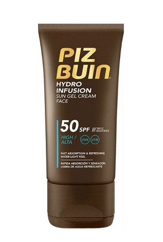 Krem ndaj diellit Piz Buin Hydro Infusion, SPF 50, 50 ml