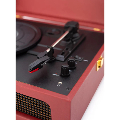 Crosley Gramofon+Bluetooth Voyager Burgundy Cr8017B-Bur4