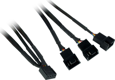 Сет вентилатори Argus RS-061, 3x 120mm RGB PWM со хаб, црн