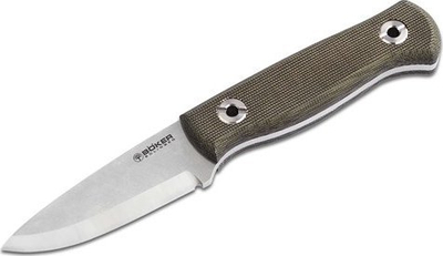 Thikë bushcraft Böker Vigtig vs. Wild, çelik inoks, dorezë plastike, e gjelbër