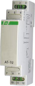 Sensor temperature F&amp;F AT-1U, analog, për panele, gri