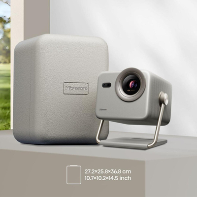 Projektor Hisense M2 Pro, portativ, rezolucion i lartë, argjendtë
