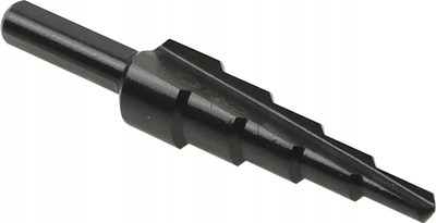 Stërvitëse konike Geko Step Cone Titanium, 4 12mm, çelik HSS