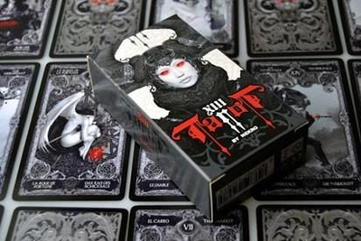 Karta tarot Fournier Nekro, 78 letra, 110 x 60mm
