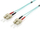 Kabllo optike Equip Fiber Patchcord SC - SC Multimode Duplex OM3 (255323), 3m, e kaltër