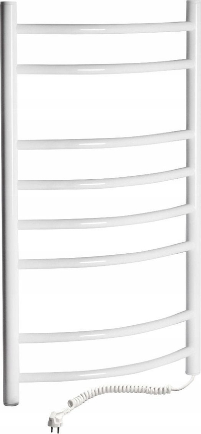 Електричен радијатор за бања Thermoval TVB CL 80 P, 800 x 480 mm, бел