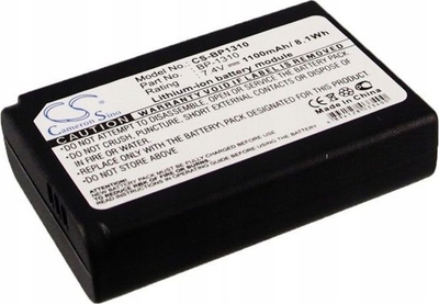 Bateri për kamerë Cameron Sino CS-BP1310, Li-ion, 1100mAh, e zezë