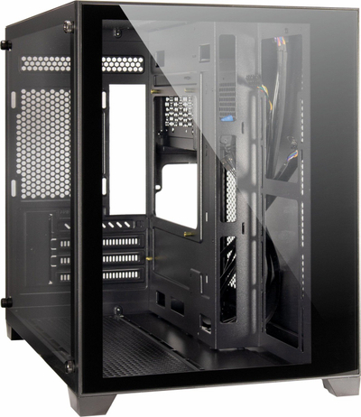 Kisë kompjuteri Inter-Tech C-501 Aspect, Micro ATX, e zezë