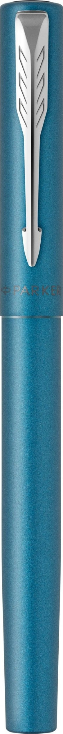 Stilolaps me maje shatërvle Parker Vector XL Metallic Teal, trup metalik, majë çeliku inox, i kaltër