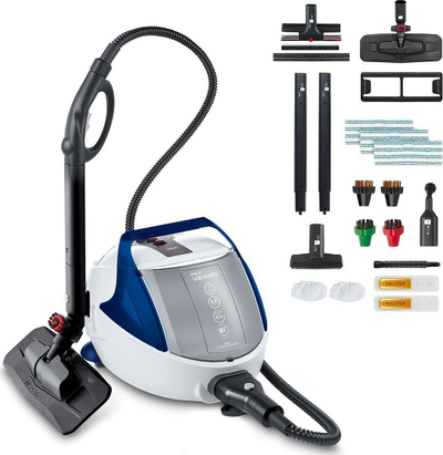 Парочистач Polti Vaporetto Pro 100 Eco Power, 1900W, голем резервоар, сина