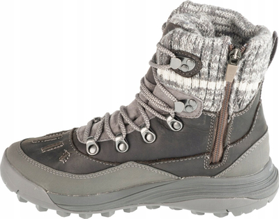 Këpucë të larta Merrell Siren 4 Thermo Mid Zip WP W, për dimër, që s’lën ujë, gri