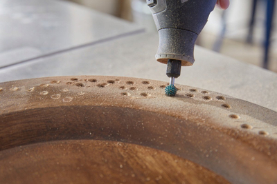 Frezë gërryese Dremel Max 9951DM, sferike 9mm, për dru dhe plastikë