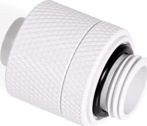 Lidhës kompresioni Alphacool Eiszapfen 13/10mm, G1/4, i bardhë