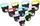 Kettlebell HMS KPC02, 2 kg, bituminoz, e zezë
