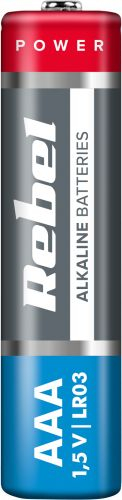 Батерии AAA Rebel Power R03, сет 4 парчиња, алкални