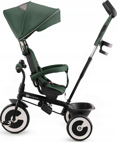 Tricikel për fëmijë Kinderkraft Aveo, 5 në 1, Mystic Green