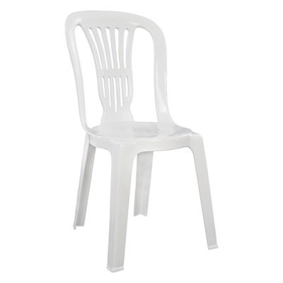 Karrige plastike Vienna 44×50×87 cm (303002010), bardhë