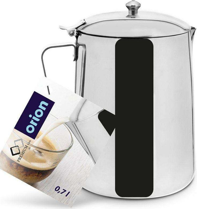 Çajnik Orion Inox, 0.7L, me kapak, argjendtë