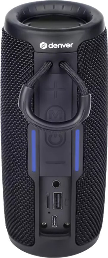 Bluetooth звучник Denver BTV-150B, 2x5W, IPX4, црн