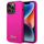 Kapak telefoni Guess për iPhone 14 Pro Max, silikon, logo metal, fuksia