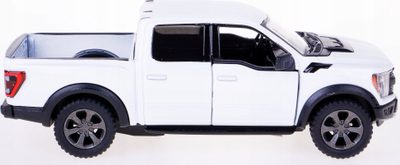 Makina lodër Ford F 150 Raptor Kinsmart, metal 1:46, me mekanizëm pull back, e bardhë
