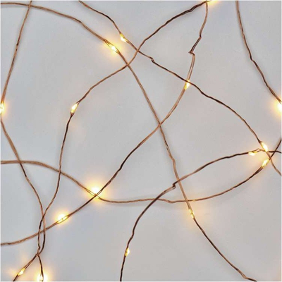 Dekor dritash LED EMOS Nano Christmas, 10 m, 100 LED, e bardhë e ngrohtë