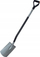 Lopatë kopshti Fiskars Ergonomic 1067512, teh i drejtë, ergonomike, gri