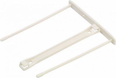 Klips plastik Bankers Box Pro Clip, 100mm, pako 50 copë, blu