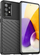 Mbrojtëse telefoni Thunder Case për Samsung Galaxy A73, gome TPU fleksibël, tip armor, e zezë