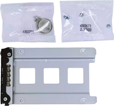 Sандак дополнителен за диск ICY DOCK ToughArmor MB998SP-B, со безбедносна брава, црн