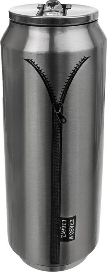 Termos Orion Thermos-can Castle, 0.7L, inoks, ngjyrë metalike
