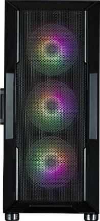 Kuti kompjuteri Zalman I3 Neo ARGB, ATX Mid Tower, xham i temperum, e zezë