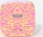 Orë me alarm nate MOB Billy Clock and Light, ekran LED, bateri me karikim USB‑C, rozë zebra
