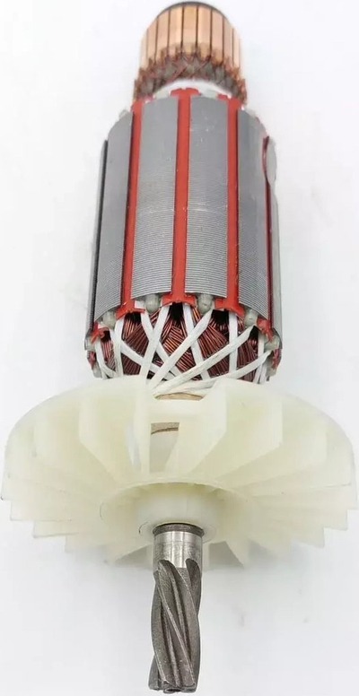 Rotor për çekic elektrik Dedra DED7852QC, pjesë origjinale zëvendësuese, metal bakri, gri