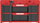 Set kuti veglash Qbrick System One 2.0 Drawer 2 Plus Expert, 2 sirtarë, modulare, e kuqe