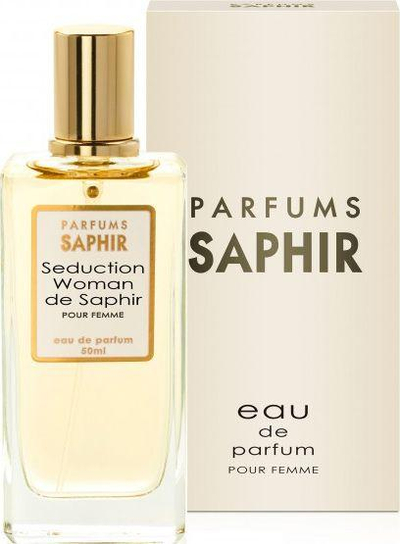 Parfum Saphir Seduction Woman EDP, 50 ml, për goca, transparent