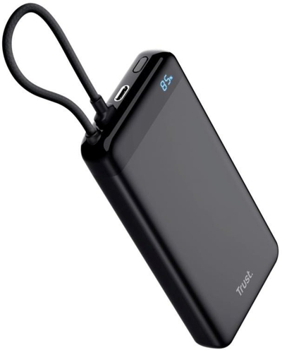 Bateri e jashtme Trust Fiera, 20000mAh, 20W, e zezë