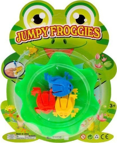 Lojë shkathtësie Froggies Fleas GR0265, set bretkocash plastike, shumëngjyrëshe
